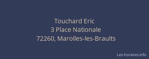 Touchard Eric