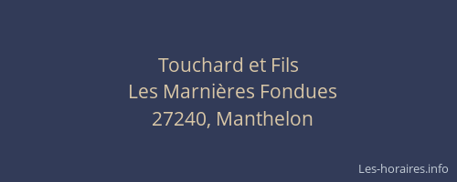 Touchard et Fils