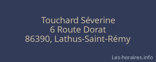 Touchard Séverine