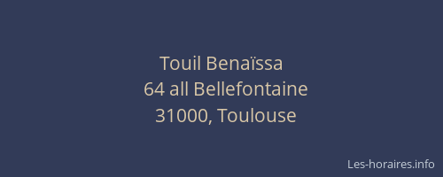 Touil Benaïssa