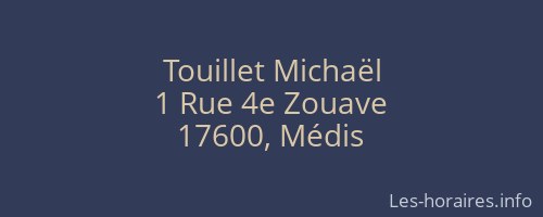 Touillet Michaël