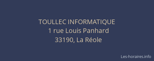 TOULLEC INFORMATIQUE