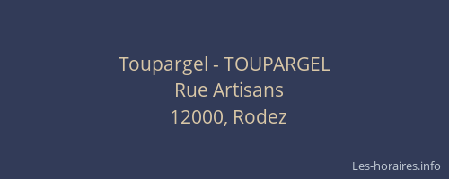 Toupargel - TOUPARGEL