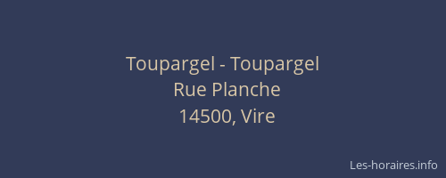 Toupargel - Toupargel