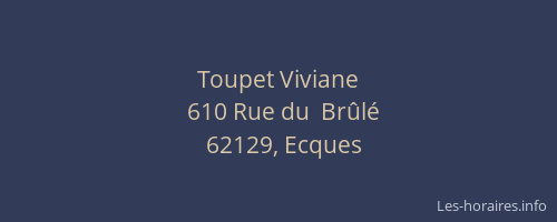 Toupet Viviane