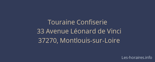 Touraine Confiserie