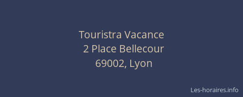 Touristra Vacance