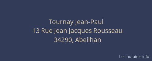 Tournay Jean-Paul
