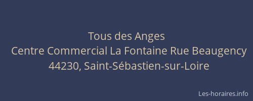 Tous des Anges