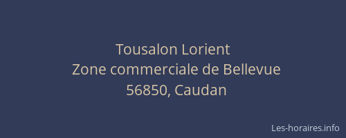 Tousalon Lorient