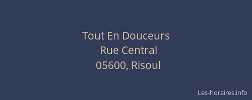 Tout En Douceurs