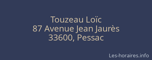Touzeau Loïc
