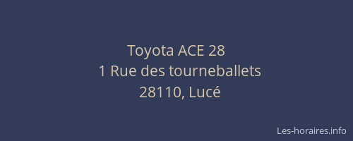 Toyota ACE 28