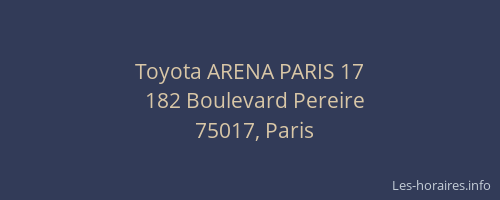 Toyota ARENA PARIS 17