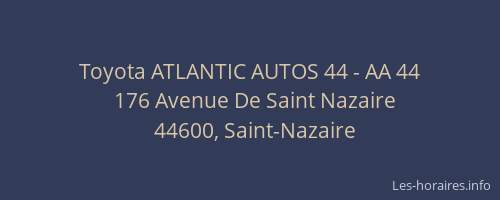 Toyota ATLANTIC AUTOS 44 - AA 44