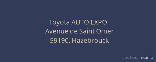 Toyota AUTO EXPO