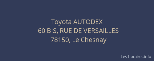 Toyota AUTODEX