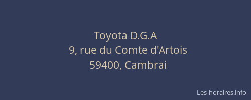 Toyota D.G.A