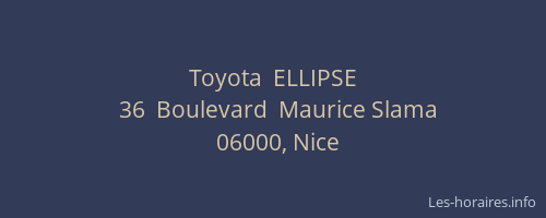 Toyota  ELLIPSE