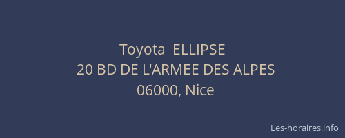 Toyota  ELLIPSE