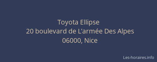 Toyota Ellipse