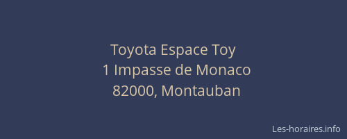 Toyota Espace Toy