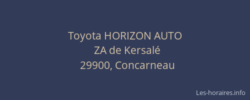 Toyota HORIZON AUTO