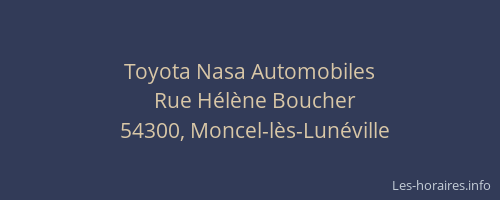 Toyota Nasa Automobiles