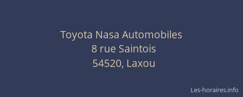 Toyota Nasa Automobiles