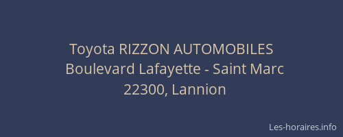 Toyota RIZZON AUTOMOBILES