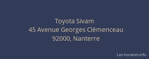 Toyota Sivam