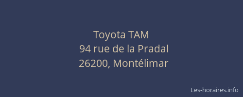 Toyota TAM