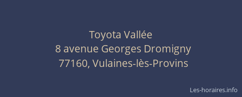 Toyota Vallée