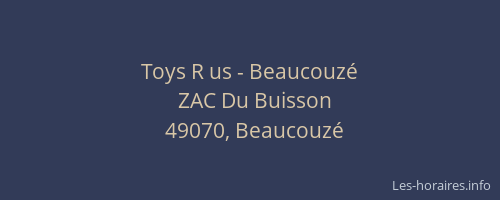 Toys R us - Beaucouzé