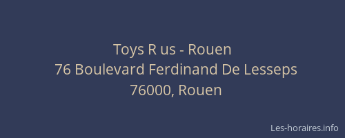 Toys R us - Rouen