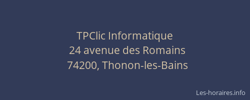 TPClic Informatique