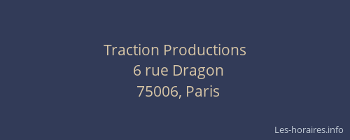 Traction Productions