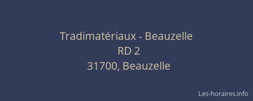 Tradimatériaux - Beauzelle