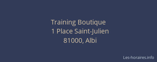 Training Boutique
