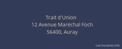 Trait d'Union