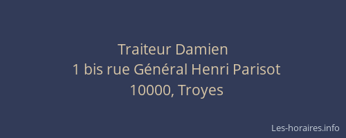 Traiteur Damien