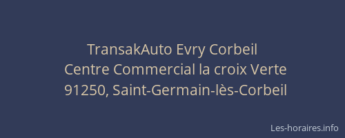 TransakAuto Evry Corbeil