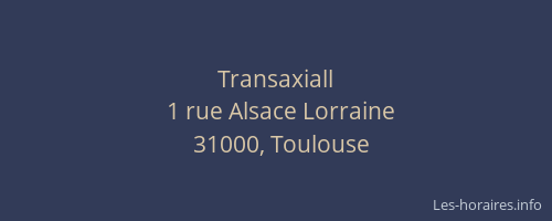 Transaxiall