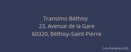 Transimo B&eacute;thisy