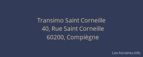 Transimo Saint Corneille