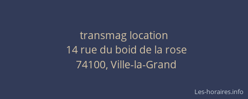 transmag location