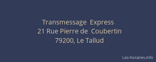 Transmessage  Express