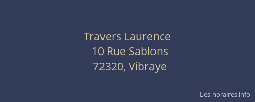 Travers Laurence