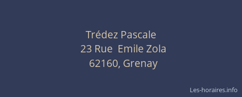 Tr&eacute;dez Pascale