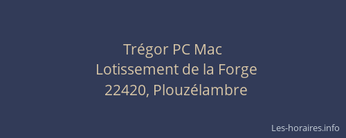 Trégor PC Mac